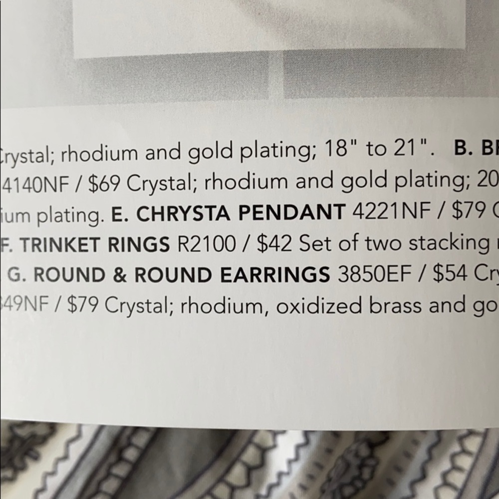 Touchstone earrings - Picture 5 of 5